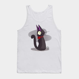 Black Cat Cute Tank Top